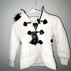 White Me Jane faux fur coat